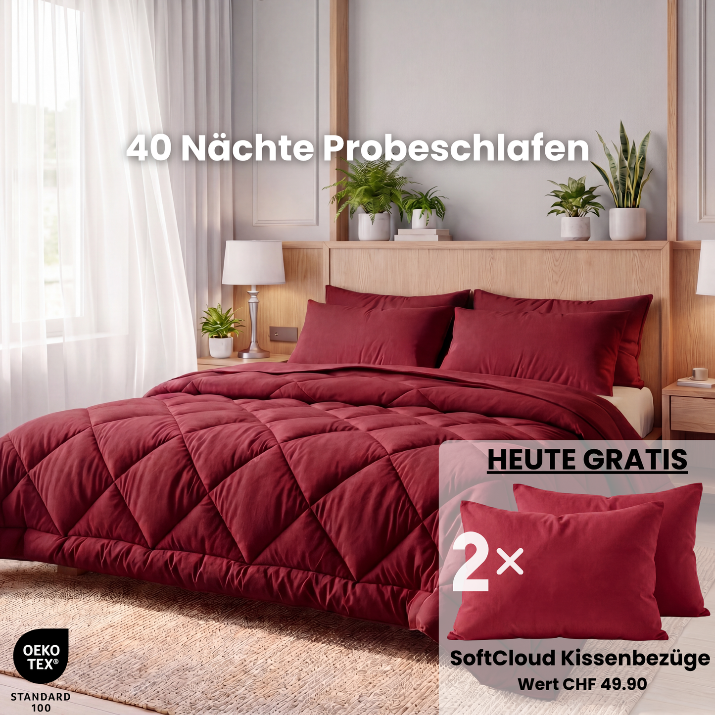 EasySleep® Decke – Die schnelltrocknende 2-in-1 Bettdecke, die Bettwäsche überflüssig macht.