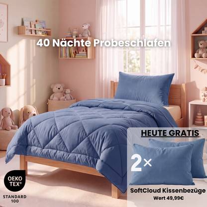 EasySleep® Kidsdecke – Die schnelltrocknende 2-in-1 Bettdecke, die Bettwäsche überflüssig macht. (Kopie)