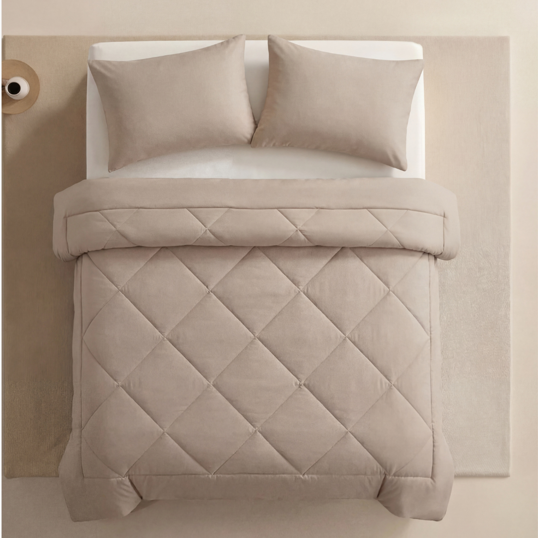 EasySleep® – 2-in-1 Ganzjahresdecke. Schnelltrocknend & ohne Bettwäsche