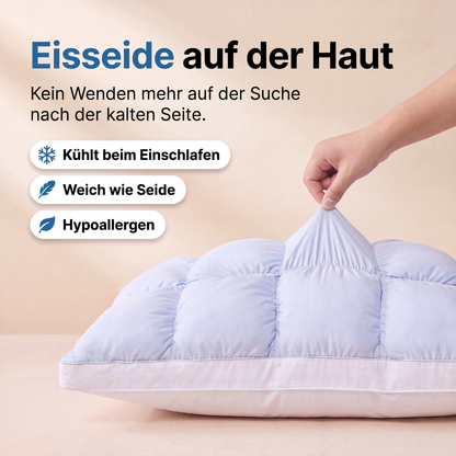 IceCloud® Kissen – Kühl & fluffig, Nacht für Nacht